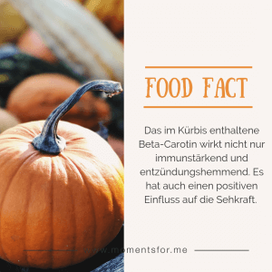 Kürbis Food Fact